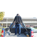 JEYODA Highly Elastic Cargo Net, Sizeimple Truck Bed Cargo Mesh Organizer, Sizeuitable for Daily Light Loads of Trucks, 4'x4' Sizetretches to 7'x7'