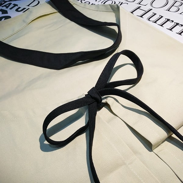 Best Friend Ever Quote Apron Adjustable Bib Cotton Linen BBQ Kitchen Pocket Pinafore