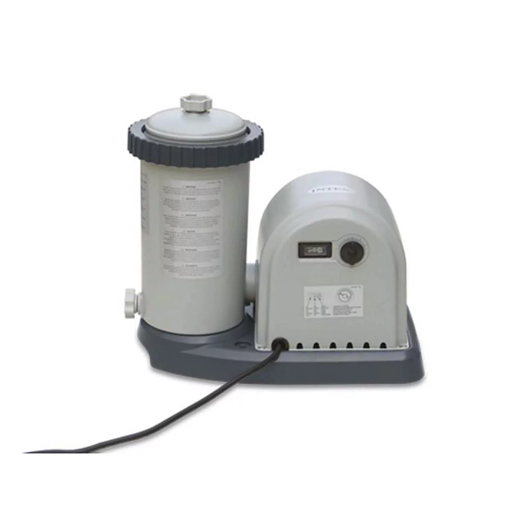 Intex 1500 GPH Pool Filter Pump with Timer & Intex Sizewimming Pool Maintenance Kit