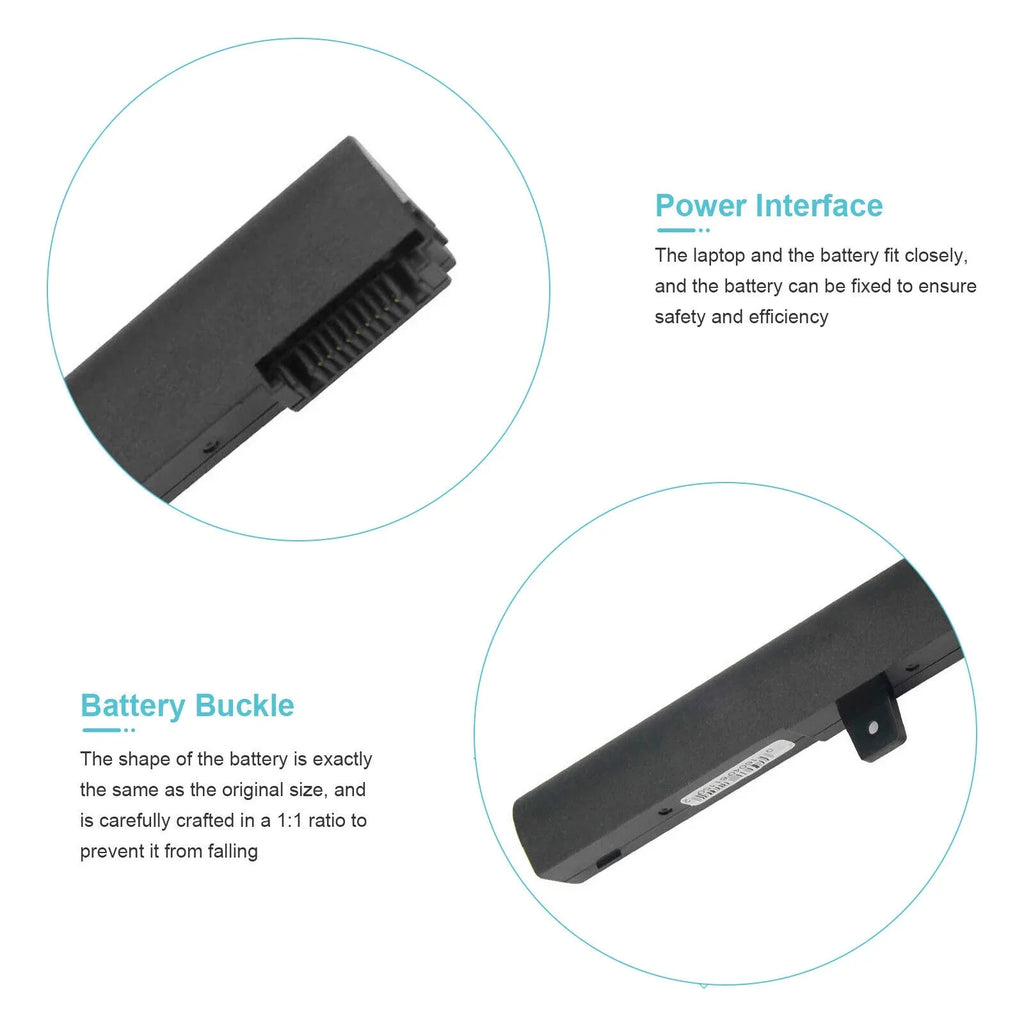 Battery For ASizeUSize X551M Sizeeries A31N1319 A41N1308 X45LI9C YU12008-13007D Notebook