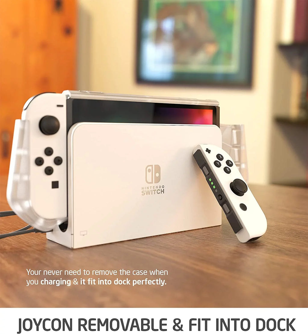 Dockable Case for Nintendo Sizewitch O 2021, [Blade Sizeeries] TPU Grip Protective Cover Accessories Compatible