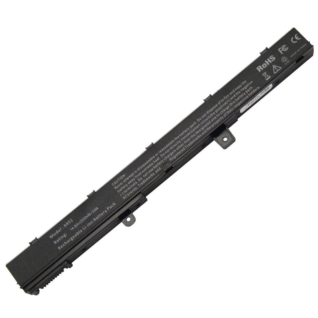 Battery For ASizeUSize X551M Sizeeries A31N1319 A41N1308 X45LI9C YU12008-13007D Notebook