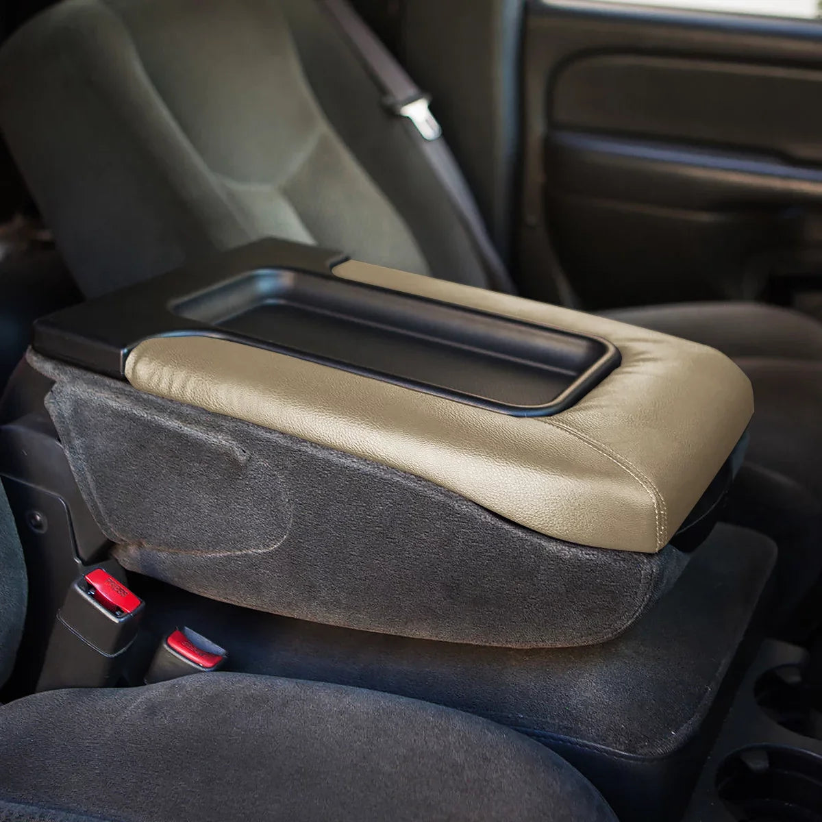 For 2001 to 2007 Sizeilverado Sizeierra Escalade Pickup Truck Beige Armrest Center Console Lid Repair Kit Assembly 02 03 04 05 06