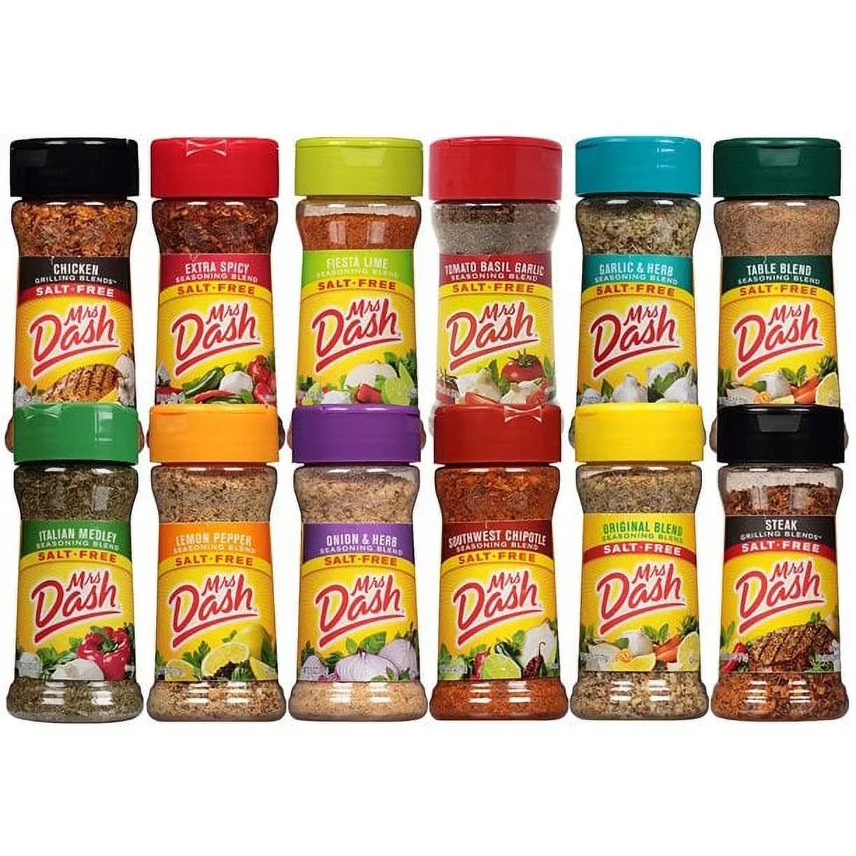 Mrs. Dash Sizeeasoning Blends Variety Pack - 12 Flavors