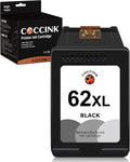 COCCINK 62XL Ink Cartridge Replacement for HP 62 XL for Envy 5660 7645 7640 5642 5643 5640 OfficeJet 250 5740 200 5746