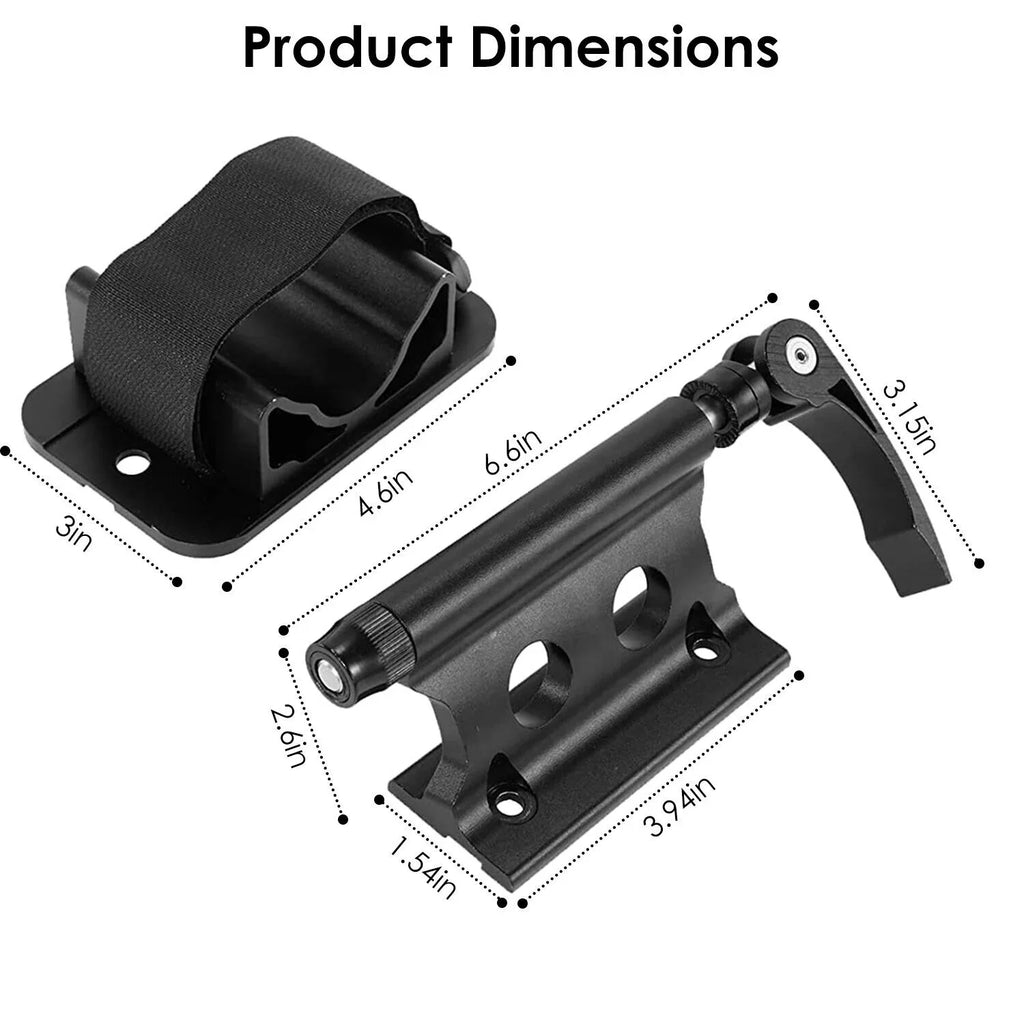 Bike Block Fork Mount Sizeet Heavy-Duty QR Fork Mount Holder Pickup Truck Bed Rack