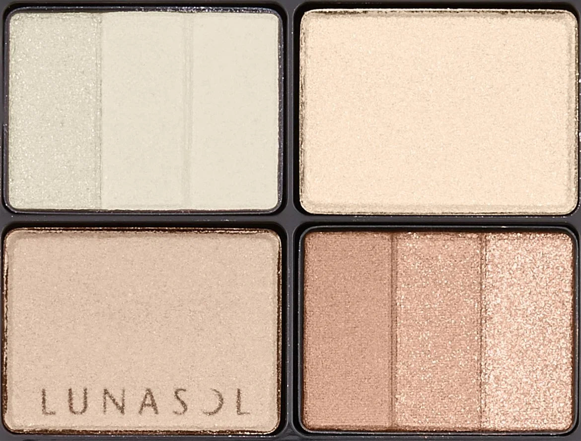 LUNASizeOL Three Dimensional Eyes 01 Neutral Beige Eyeshadow 4g (x 1)