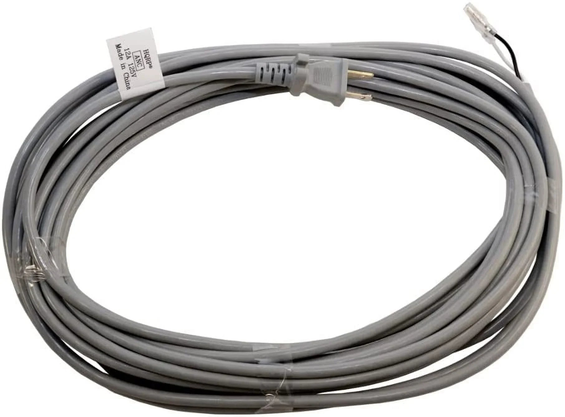 HQRP AC Power Cord for Dyson DC65 Upright Vacuum Cleaner DC-65 Mains Cable DC 65 Animal, DC65 Multi Floor
