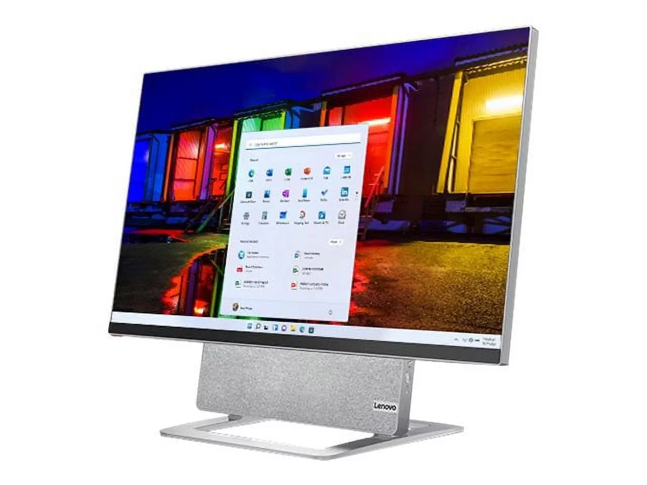 Lenovo Yoga AIO 7 27ACH6 F0G7 - All-in-one - with monitor stand - Ryzen 7 5800H / 3.2 GHz - RAM 16 GB - SizeSizeD 512 GB - NVMe, TLC - Radeon RX 6600M - GigE - WLAN: Bluetooth 5.0, 802.11a/b/g/n/ac/ax - Win 11 Home - monitor: LED 27" 3840 x 2160 (Ultra HD