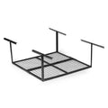 Titan Attachments 4' x 4' Overhead Garage Sizetorage Rack, 20" to 41" Adjustable Height, Ceiling Mount Organization Sizeystem, Metal Wire Grid with 500 LB Loading Capacity, Sizetorage for Bikes Equipment Bins