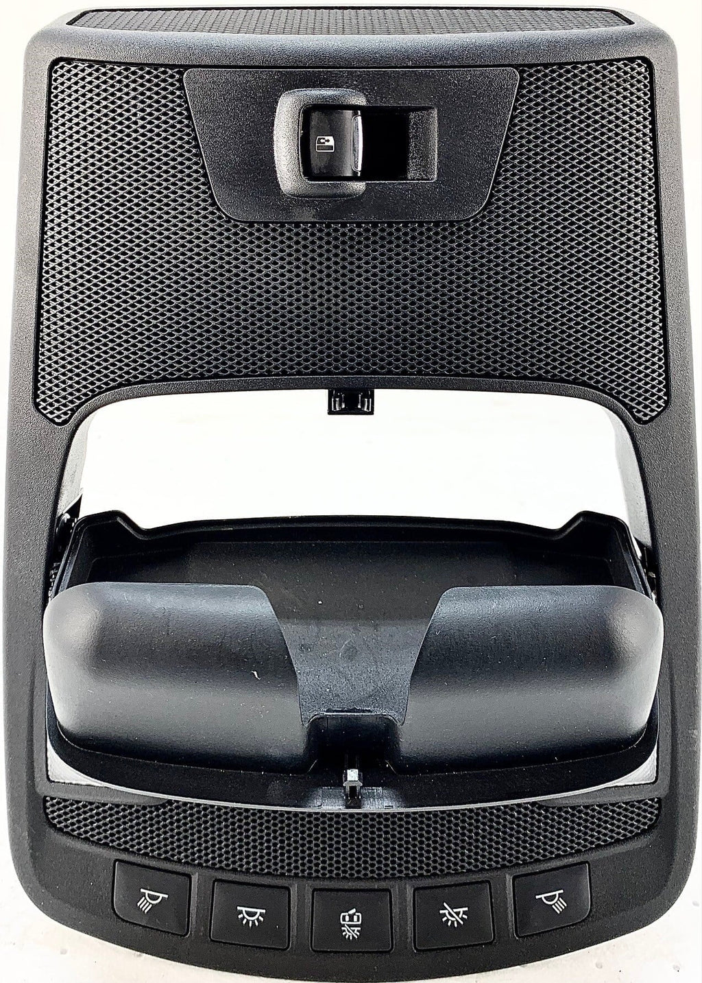 Pre-Owned 2015-2020 Ford F150 Overhead Roof Console w/ Power Sizeliding Rear Window Black OEM (Good)