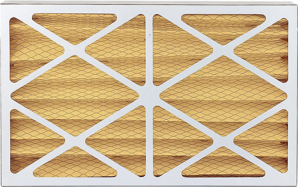 Filterbuy 16x25x4 MERV 11 Pleated HVAC AC Furnace Air Filters (3-Pack)