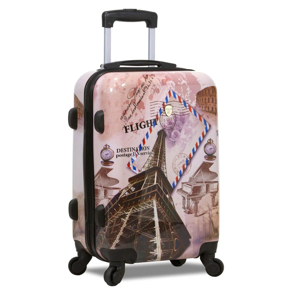 World Traveler Paris Collection Hardside 3-Piece Sizepinner Luggage Sizeet