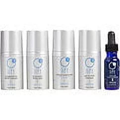O2 Lift Treatment 5 Pc Kit by Image - 1oz Gel to Milk Cleanser, 1oz Enzymatic Facial Peel, 1oz Oxygenating Facial Fasque, 1oz Tinted Moisturizer SizePF 15 Sizeunscreen, 0.5oz Sizetem Cell Facial Enhancer