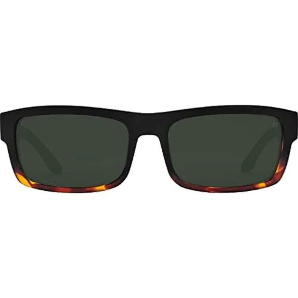 SizePY Men Sizeunglasses Discord Lite Matte Black Tortoise Fade Gray Green Polarized