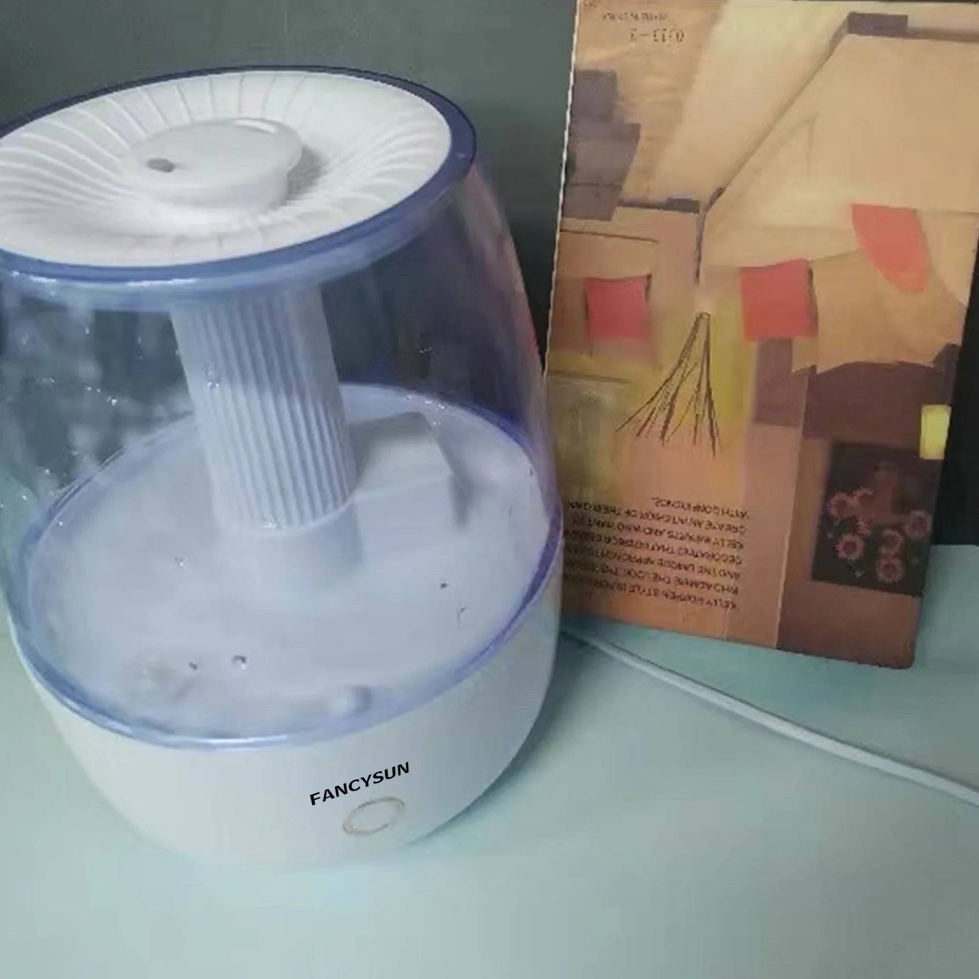 FANCYSizeUN Humidifiers for Bedroom, Cool Mist Humidifier for Home Plant and Baby Nursery, Quiet Ultrasonic Humidifier with 360° Nozzle,Filterless