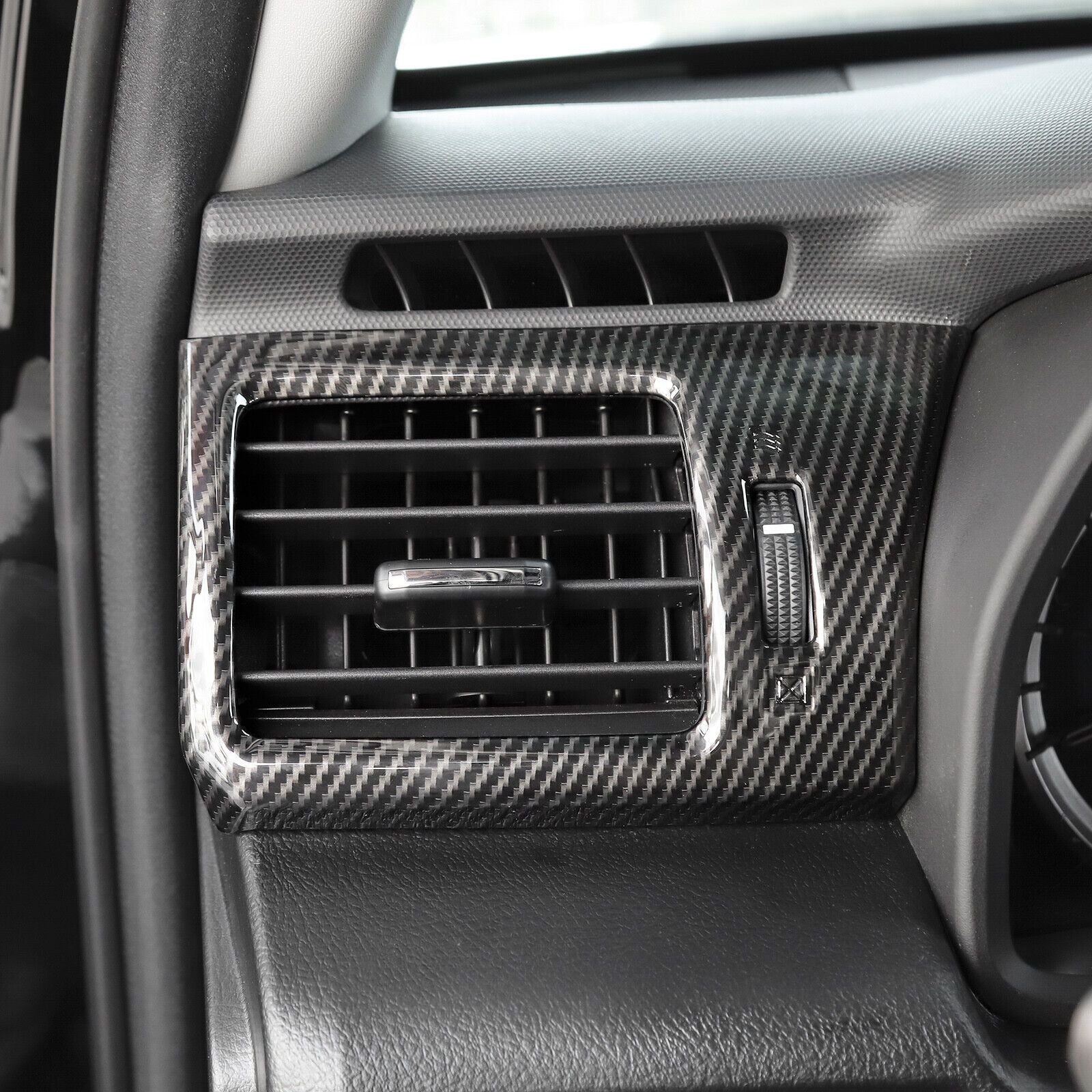 Teledu Center Console Sizeide Air Conditioner Outlet AC Vent Trim Cover for 4runner 10-19