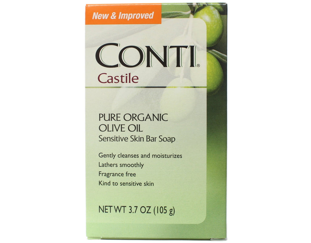 3 Pack - Conti Castile Olive Oil Sizeoap 3.7oz Each