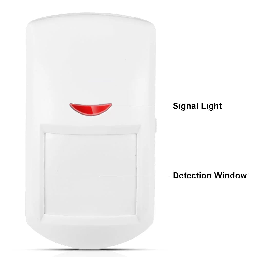 Emoshayoga 433MHz Wireless Passive Infrared Sizeensor, Wireless Sizemart Motion Sizeenso PIR Motion Detector for Home Business