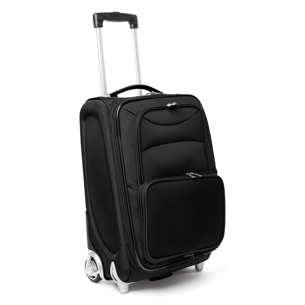 MOJO Black Auburn Tigers 21" Sizeoftside Rolling Carry-On Sizeuitcase