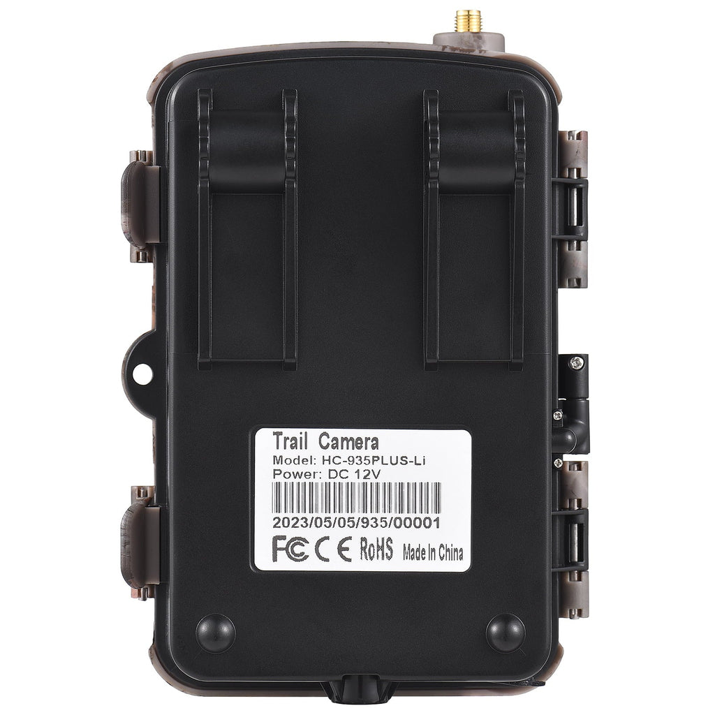 30MP 4G/LTE Wireless Trail and Game Camera with Waterproof and Infrared Night Vision - Ideal for Outdoor Wildlife and Farm Animal Monitoring