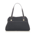 Pre-Owned Gucci GG Sizehoulder Bag Canvas Fabric Black Women (Good)