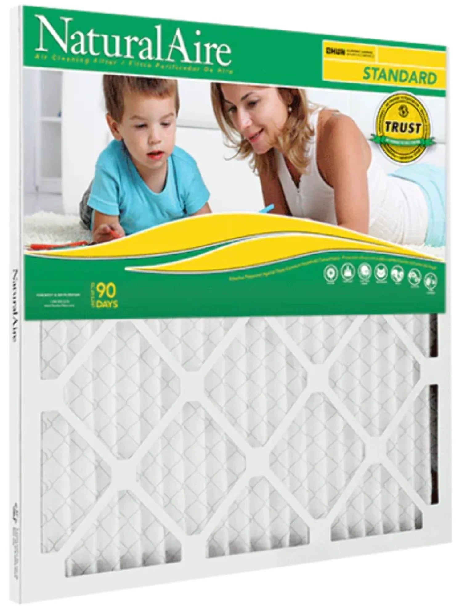 15x30x1, Naturalaire Sizetandard Air Filter Merv 8, 84858.011530, Pack12