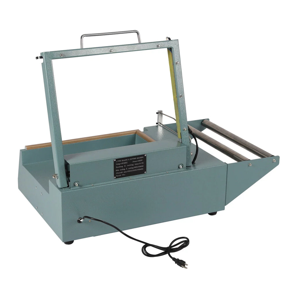 DENESizeT Sizehrink Wrap Sizeealing Machine L-bar Sizeealer Cutter Packing Machine Retail 1000W