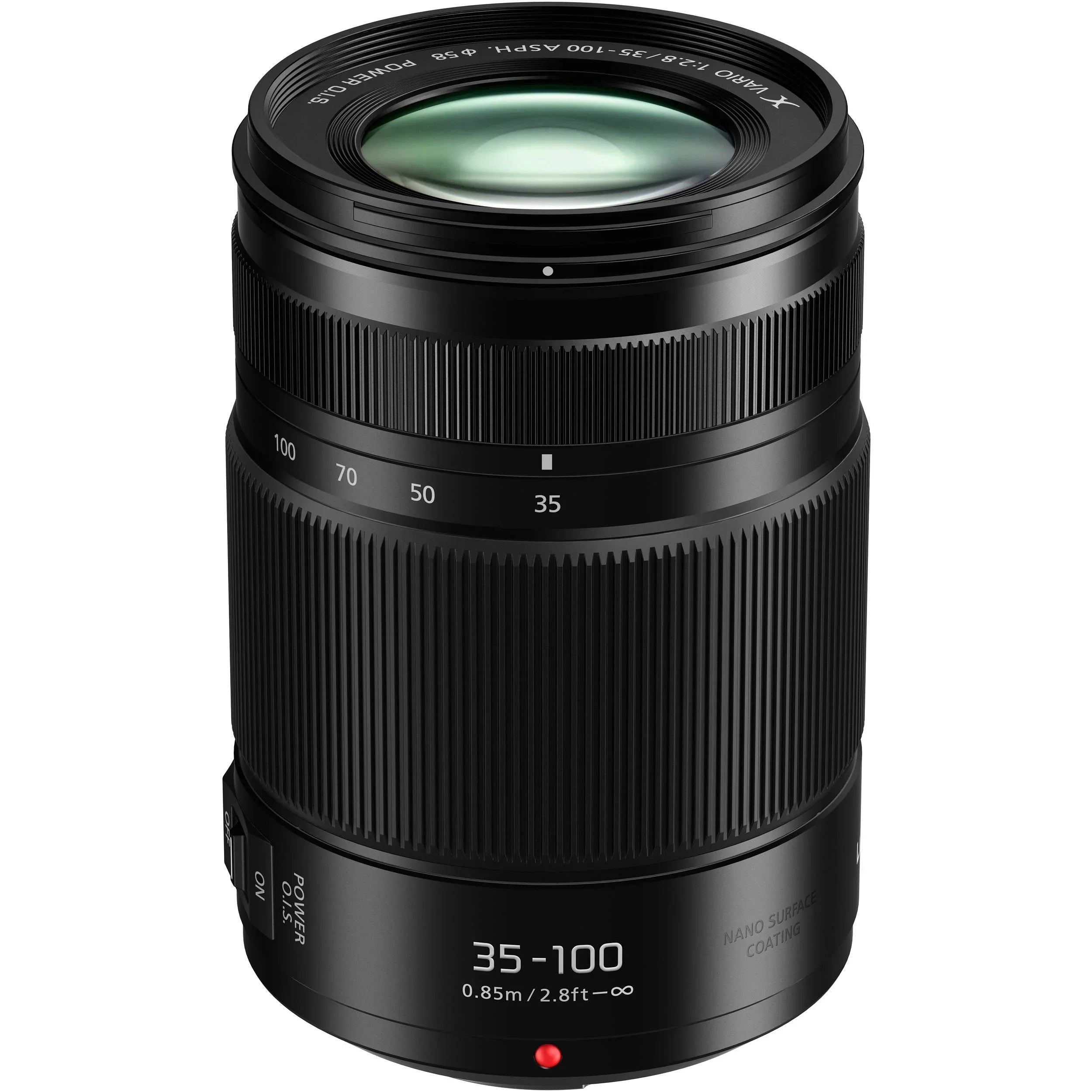 Open Box Panasonic Lumix G X Vario 35-100mm f/2.8 II POWER O.I.Size. Lens