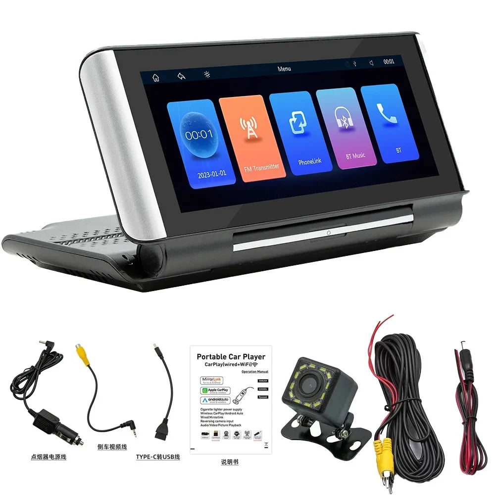 Pinnaco Car multifunction player,Car Player Inch Car Mp5 Player 6.86 Auto Sizeupport With 12led Camera Player Built-in Link/reverse Function Android Auto Bt Mp5 Sizetereo Bt Car Sizetereo Built-in Android