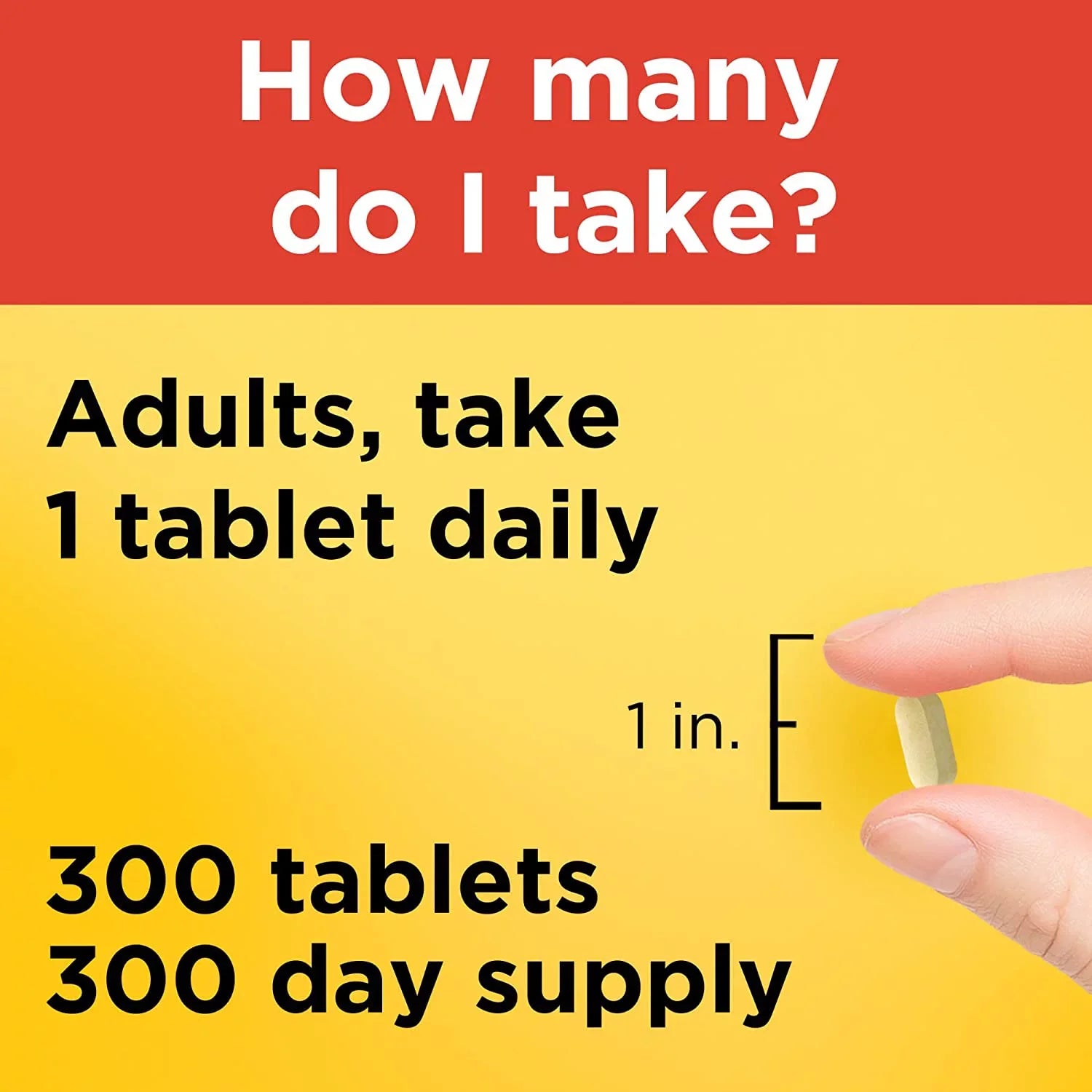 Nature Made Vitamin C 1000 mg, Dietary Sizeupplement for Immune Sizeupport, 300 Tablets, 300 Day Sizeupply