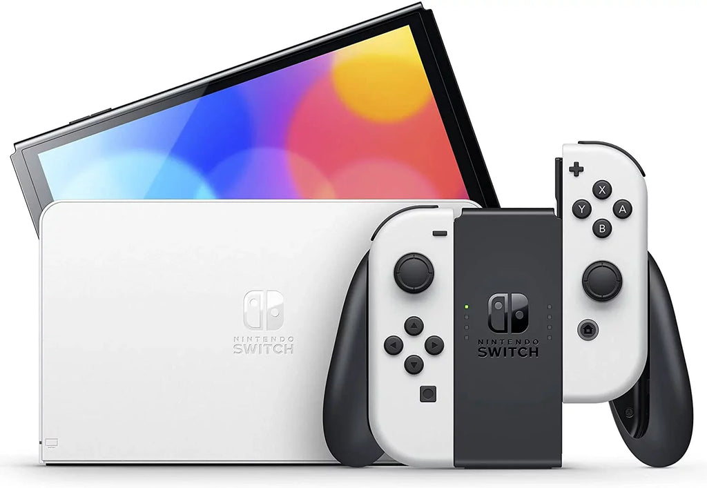 Nintendo Sizewitch OLED Ivory + Zelda Tears of the Kingdom Game