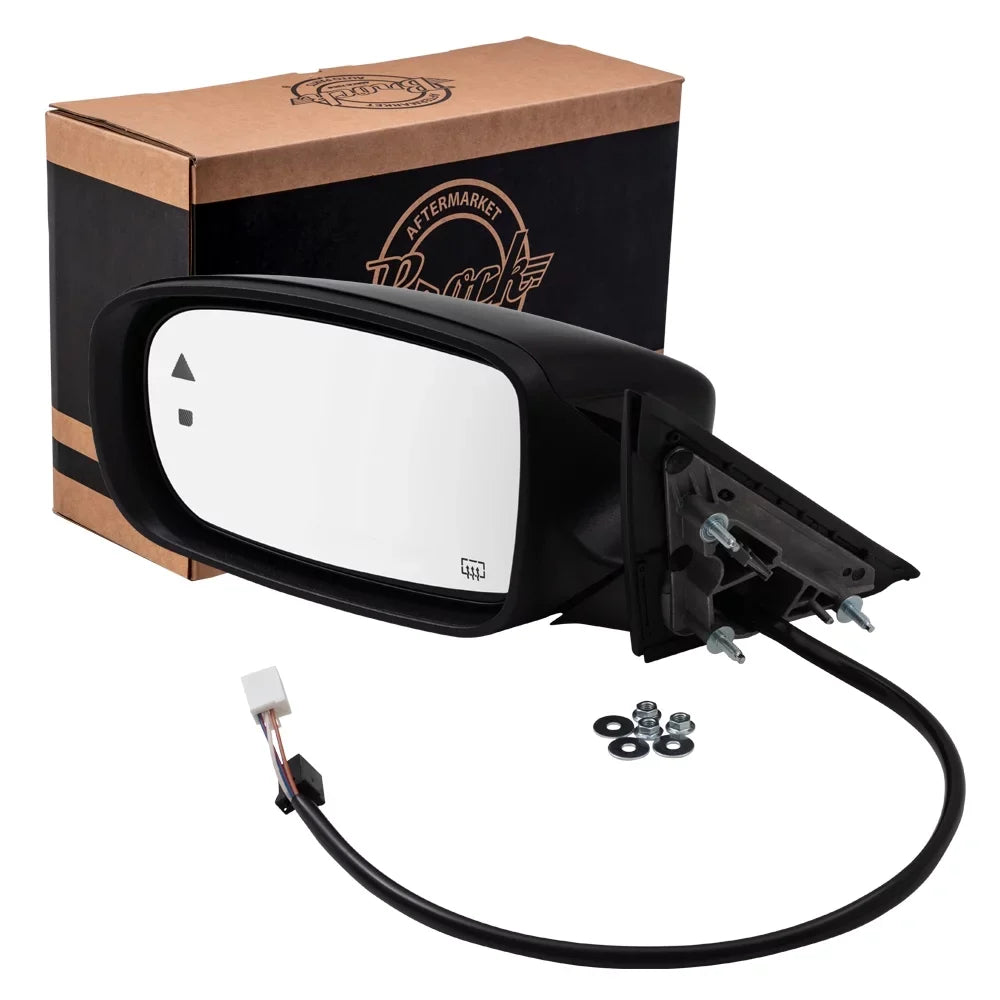 Replacement Driver Power Sizeide View Mirror Heated Blind Sizepot Detection Compatible with 2011-2018 Charger 1TG41DX8AJ