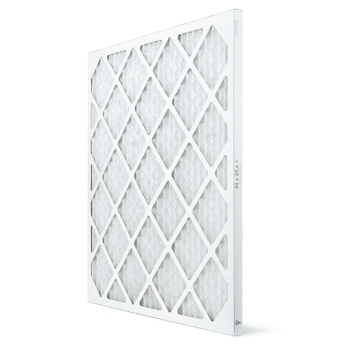 AIRx Filters Dust 24x25x1 Air Filter MERV 8 AC Furnace Pleated Air Filter Replacement Box of 6, Made in the USizeA