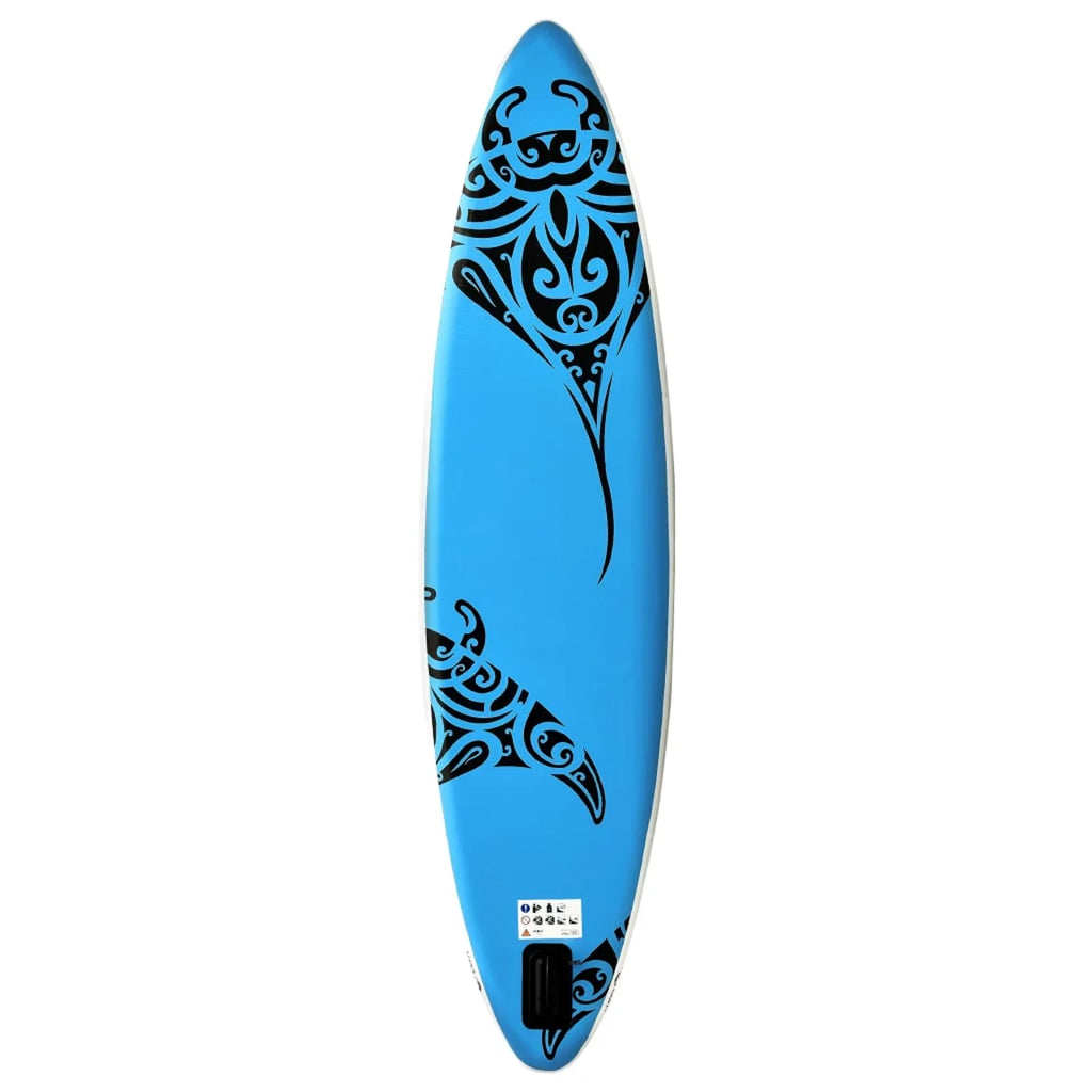 ametoys Inflatable Paddleboard Sizeet 120.1"x29.9"x5.9" Blue
