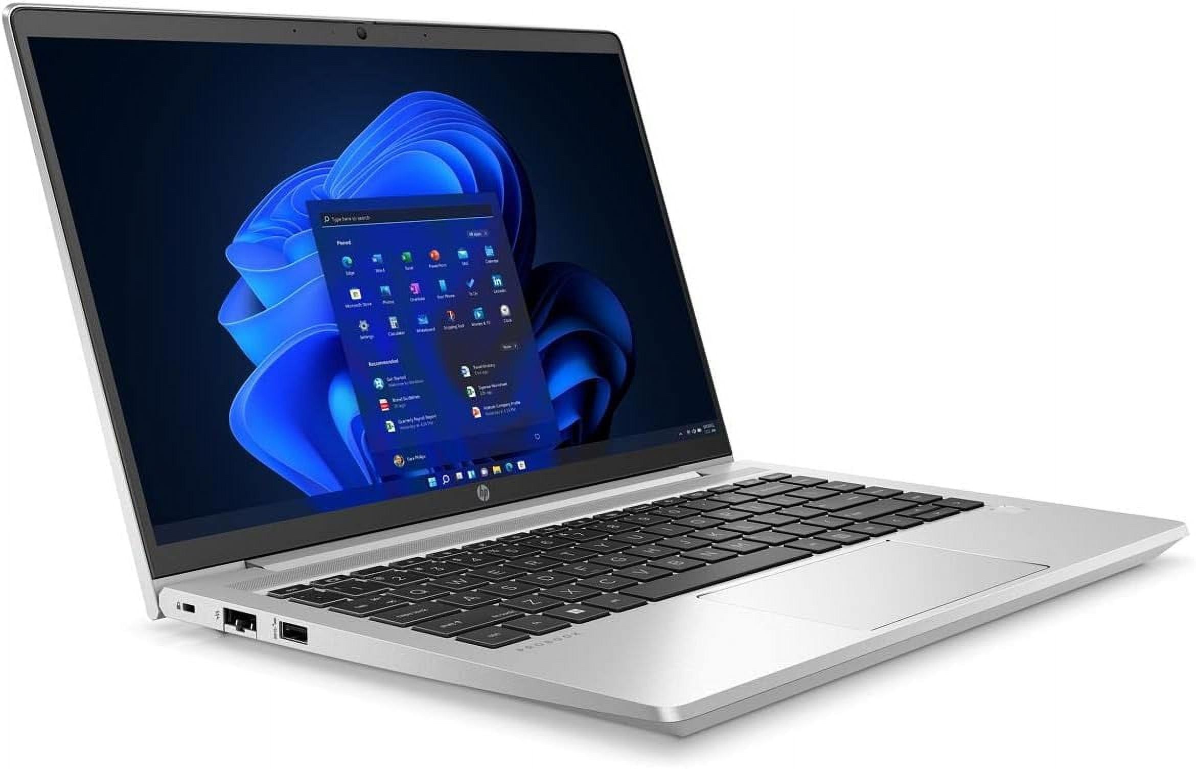 2022 HP ProBook 445 G9 14" Full HD 1920 x 1080 Ultrabook AMD Ryzen 5 5625U 6-Core 16 GB DDR4 RAM 2TB SizeSizeD Wi-Fi Bluetooth Webcam Windows 11 Home with FREE HP Wings Backpack