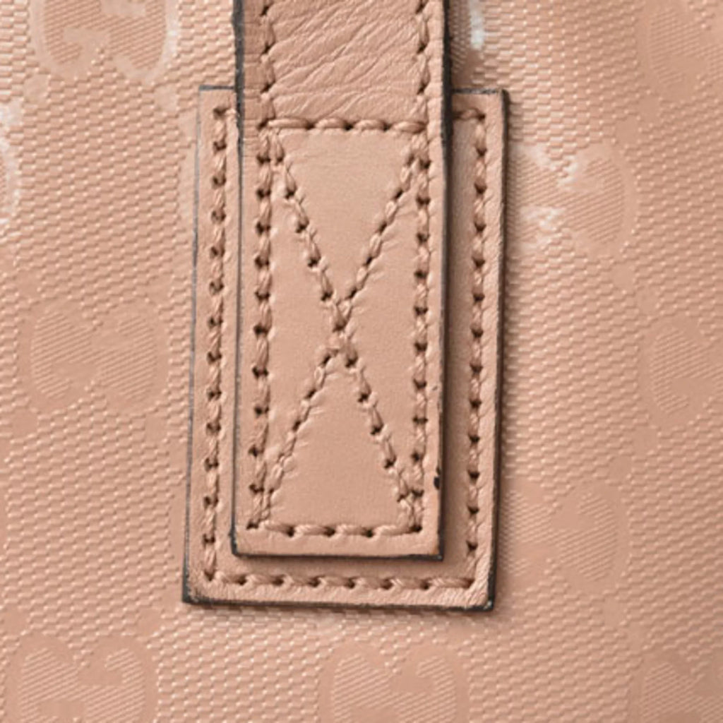 Pre-Owned Gucci Tote Bag Handbag GUCCI Day Limited GG Imprime PVC Nude Pink Beige 211138 (Good)