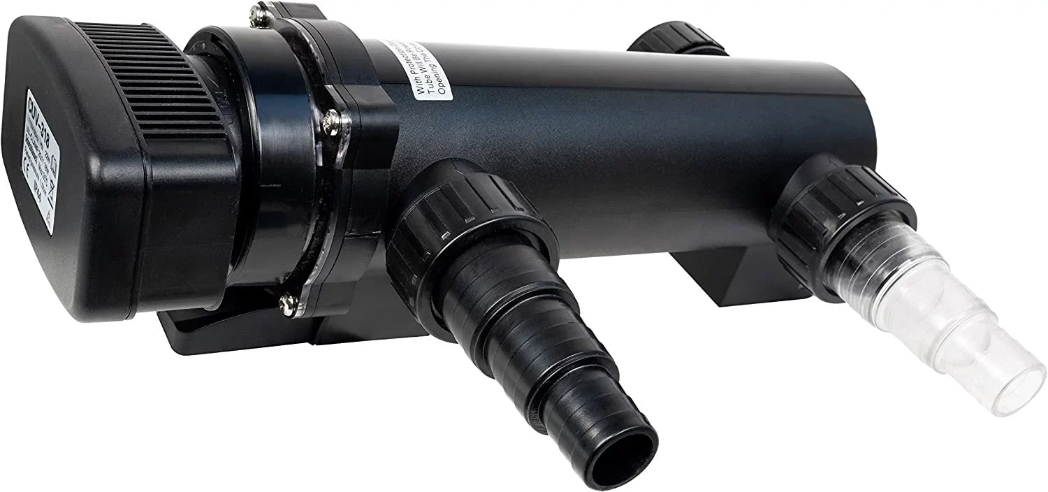 Oxyful 18W UV Ultraviolet 14" Algae Bacteria Virus Sizeterilizer Light Clarifier Lamp Filter for Aquarium Koi Pond Fish Tank