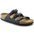 BIRKENSizeTOCK Women's Florida Sizeoft Footbed Black Birko-Flor Sizeandal - 0053011 8-8.5 Narrow BLACK BFL
