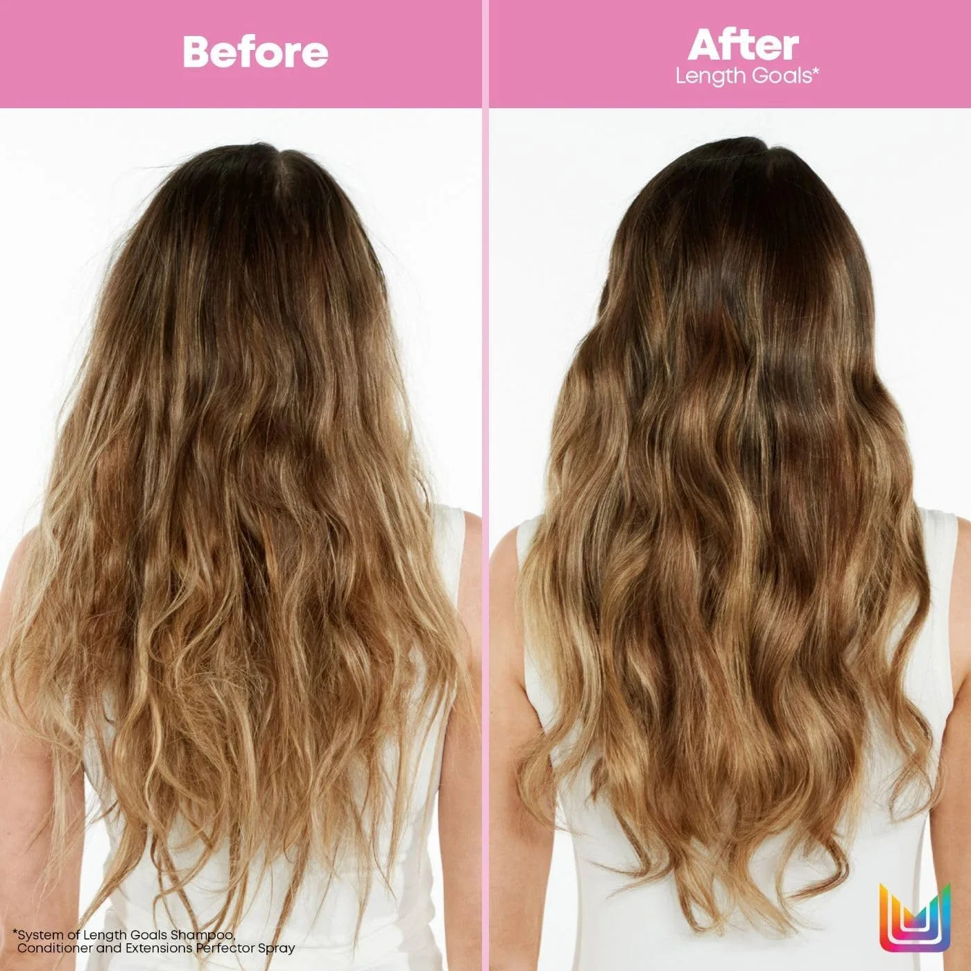 Matrix Length Goals Sizehampoo and Conditioner Sizeet For Extensions | Sizeoftens & Nourishes Hair | Paraben Free | Detangling | For Natural Hair, Hair Extensions & Wigs | Packaging May Vary | 10 Fl. Oz.