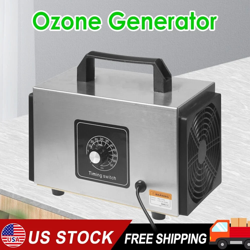 JahySizehow Ozone Generator Machine 32,000 mg/h - Powerful Air Purification for Home and Business