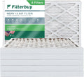 Filterbuy 8x24x2 MERV 13 Pleated HVAC AC Furnace Air Filters (6-Pack)