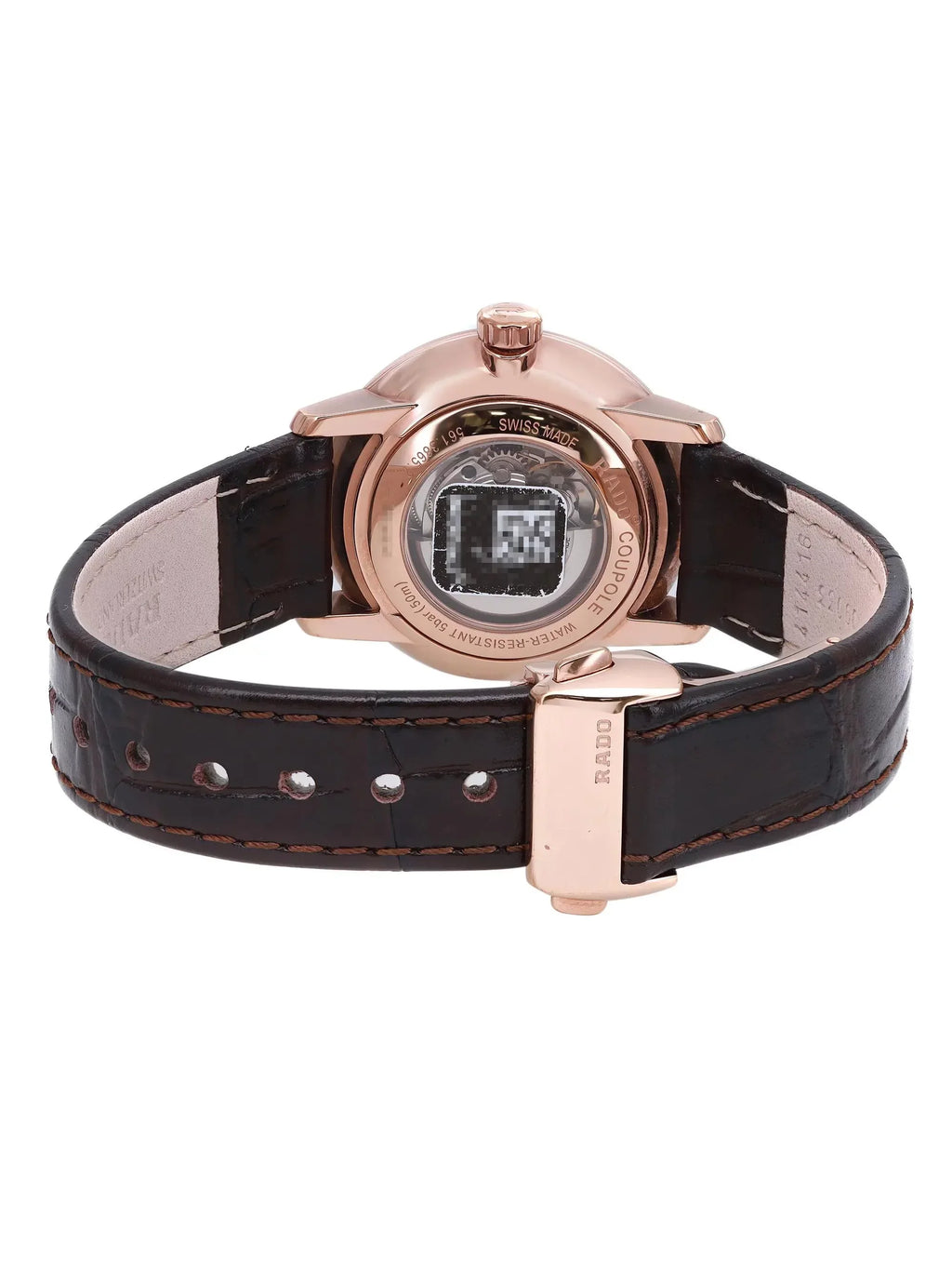 Rado Coupole Classic 31mm Rose Gold Sizeteel Beige Dial Ladies Watch R22865765
