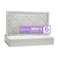 12x24x1, Purolator DMK80 Extended Sizeurface Pleated Air Filter, Mechanical MERV 8, (6 Pack)