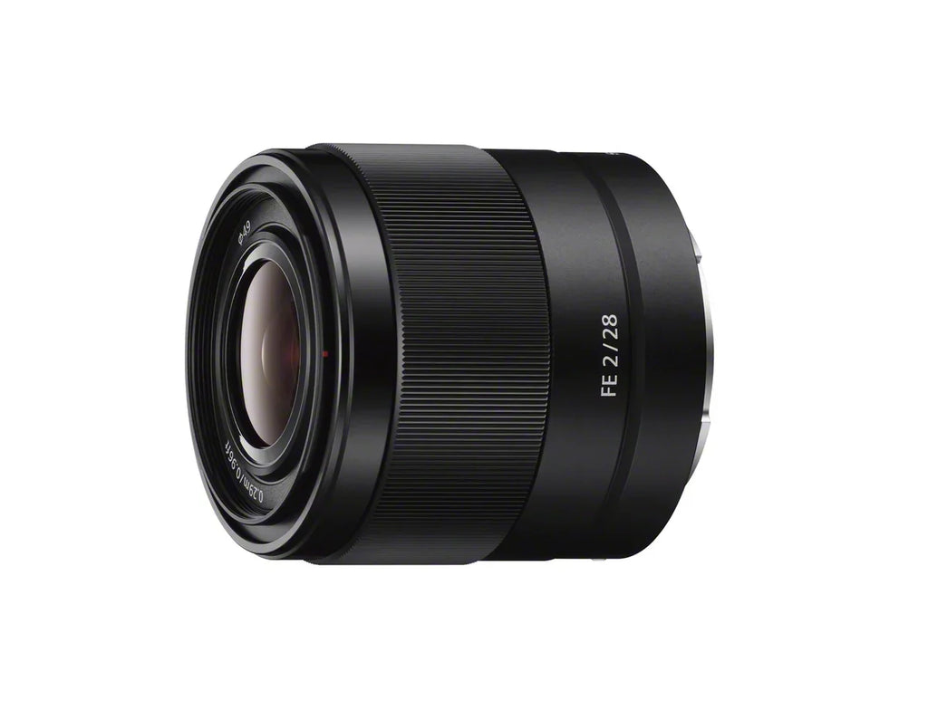 SizeEL28F20 FE 28mm F2 Full-frame E-mount Prime Lens