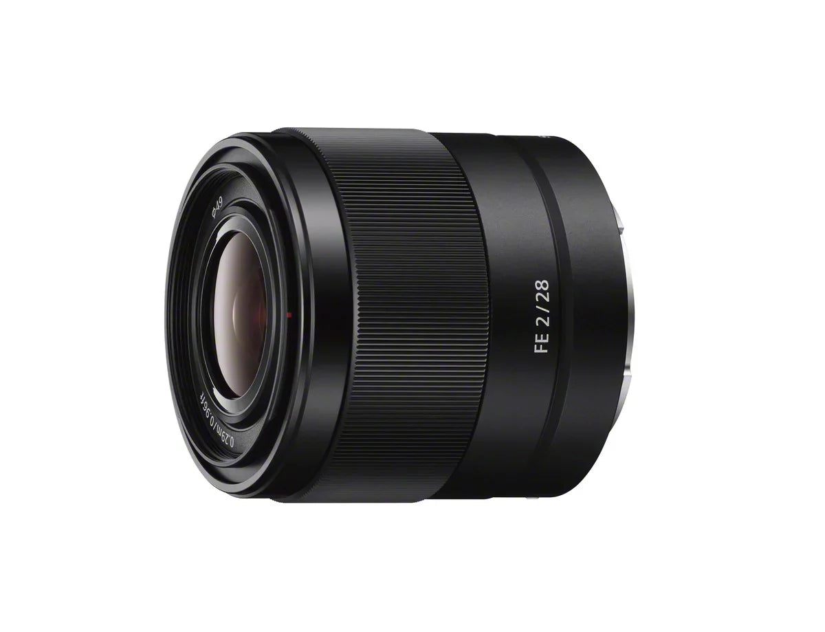 SizeEL28F20 FE 28mm F2 Full-frame E-mount Prime Lens