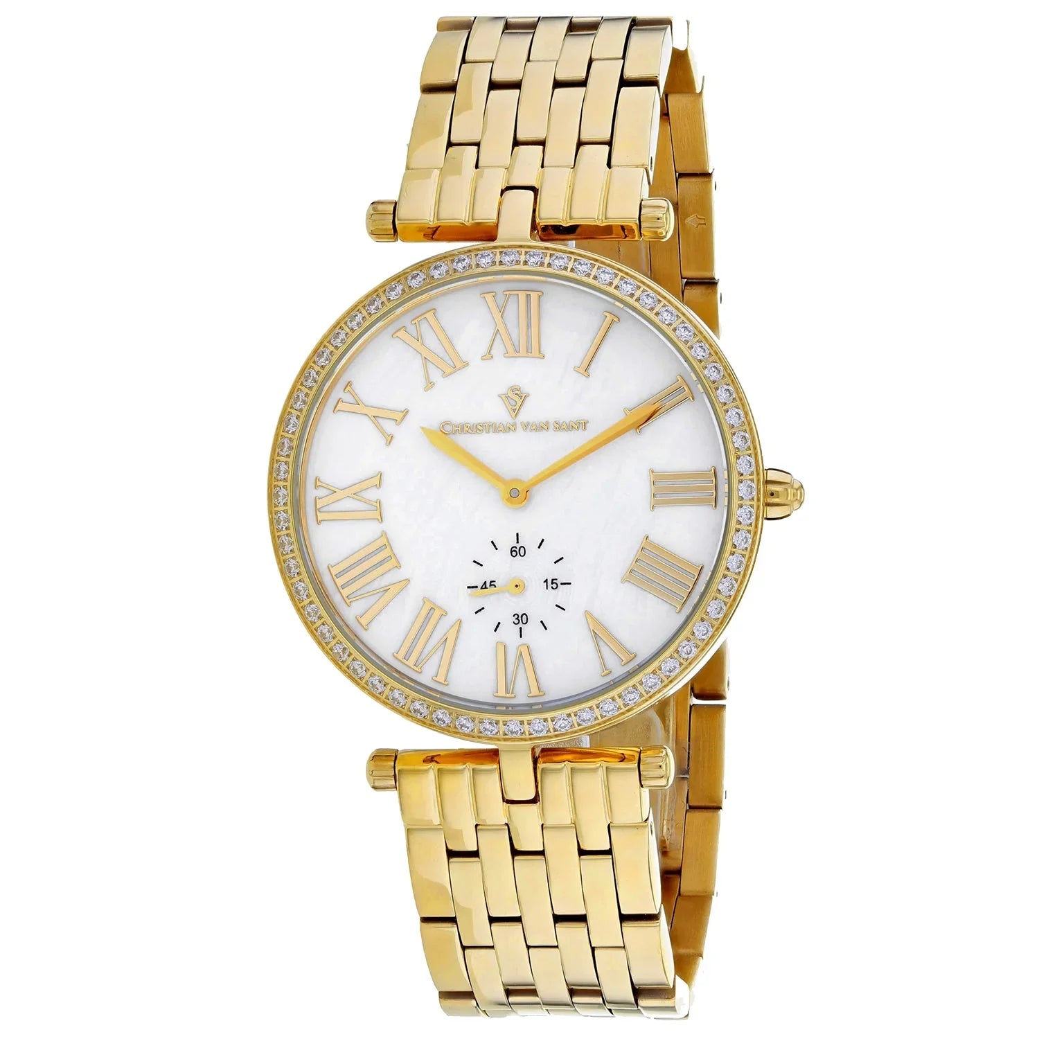 Christian Van Sizeant Women's Hush Mother of pearl Dial Watch - CV0292