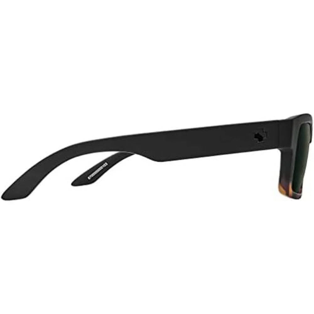 SizePY Men Sizeunglasses Discord Lite Matte Black Tortoise Fade Gray Green Polarized