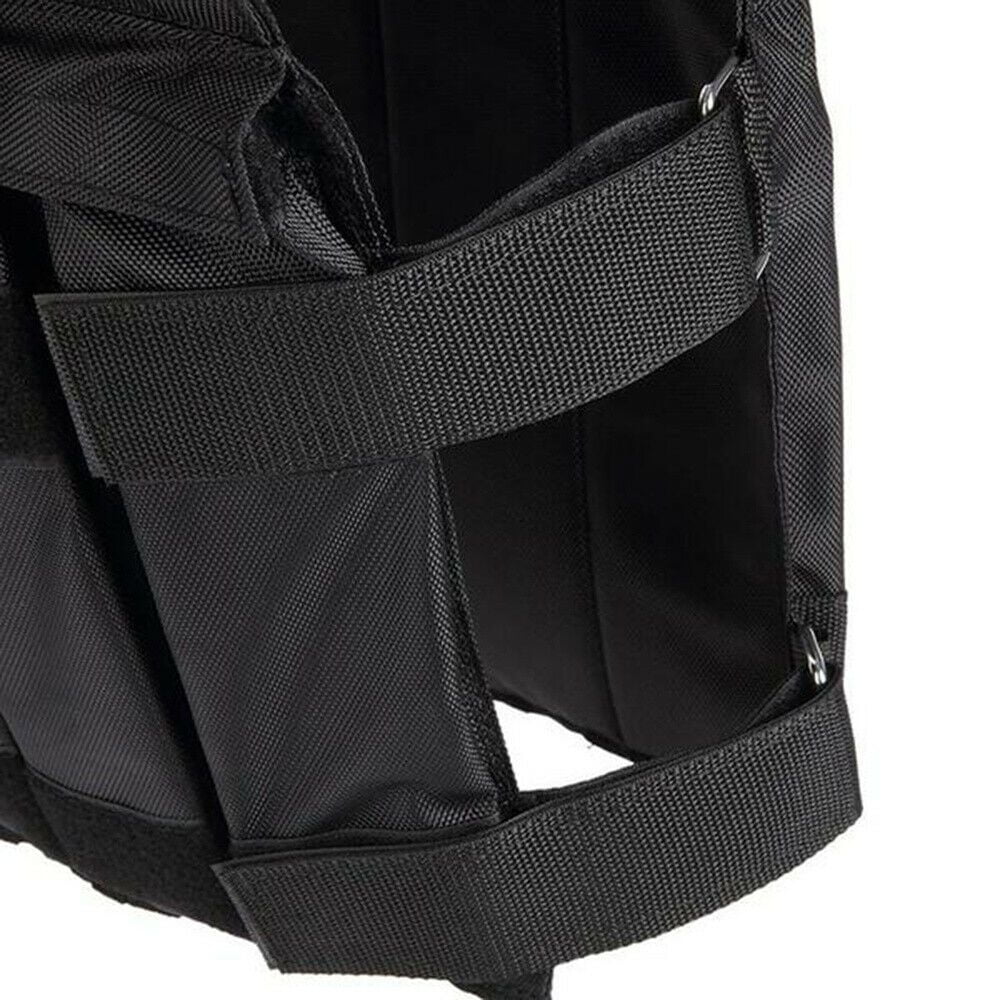 Gym Weighted 44lbs-110lbs Running Workout Weight Vest Adjustable Weight Vest Training Fitness Adjustable 110LBSize(50KG)