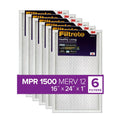 Filtrete 16x24x1, AC Furnace Air Filter, MPR 1500, Healthy Living Ultra Allergen, 6-Pack (exact dimensions 15.81 x 23.81 x 0.78)